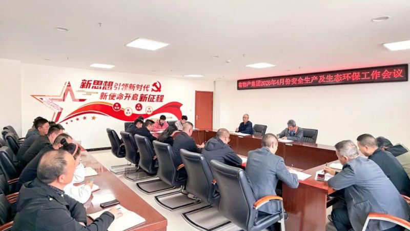 集團(tuán)召開安全生產(chǎn)及生態(tài)環(huán)保工作會(huì)議