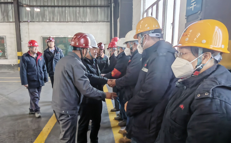 過年好！省國資委領(lǐng)導(dǎo)把新春祝福送到一線崗位